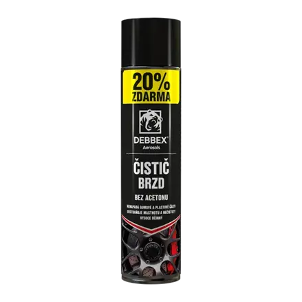 Čistič brzd bez acetonu 500ml+20 %